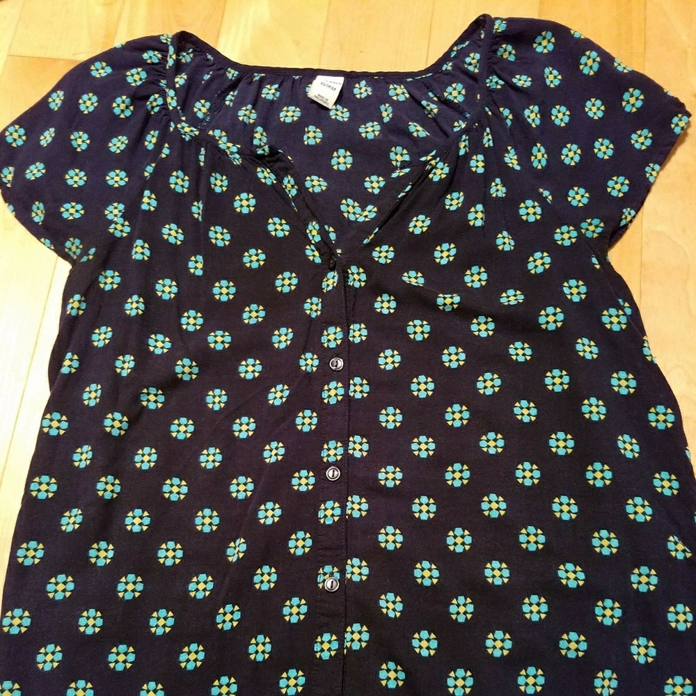 Floral pattern blouse